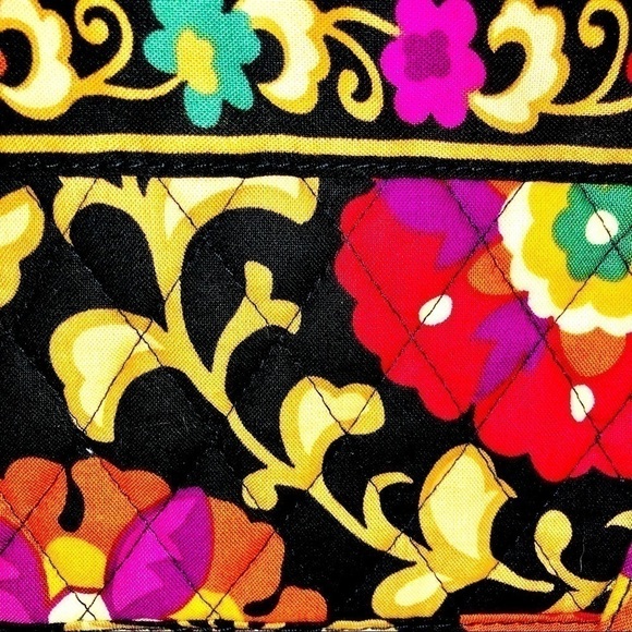 𝅺vera Bradley Va Va Bloom Mini Hipster Crossbody Wallet - Picture 15 of 16